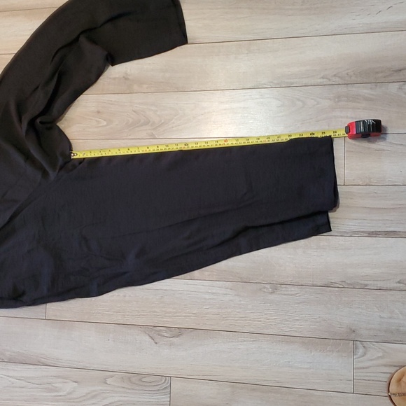 Cut Loose Black Rayon Parachute Wide Leg Pants - Picture 5 of 10